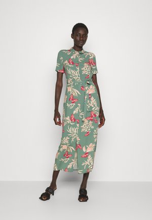 Vero Moda Tall VMEASY LONG SHIRT DRESS - Φόρεμα πουκάμισο - laurel wreath/lily