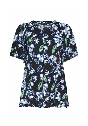 Yours Clothing, PLUS SIZE CASUAL TOPS - T-Shirt print - ink black