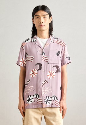 Scotch & Soda SHORT SLEEVED REGULAR FIT  - Marškiniai - beach brown