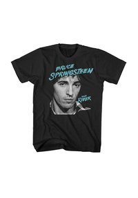 Paradiso Clothing BRUCE SPRINGSTEEN RIVER UNISEX - Print T-shirt - black