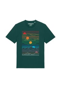 Unausgewählt, glazed green