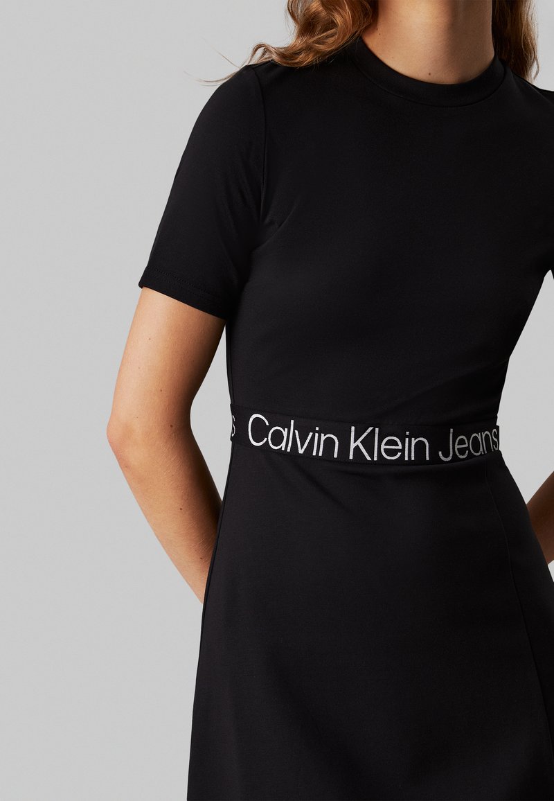 tight black short sleeve dress Summer Casual Dress main image 0