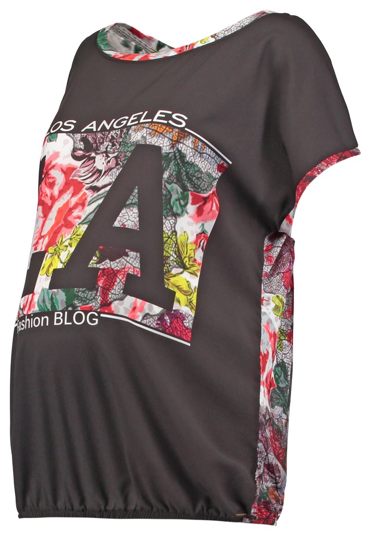 love2wait T-shirt print antraciet