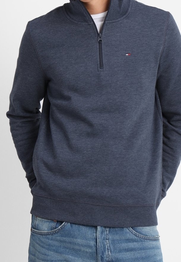 Tommy Jeans Sudadera con cremallera - blue