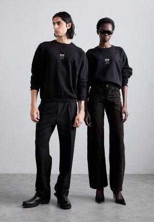 CREWNECK UNISEX - Sweatshirt - washed black