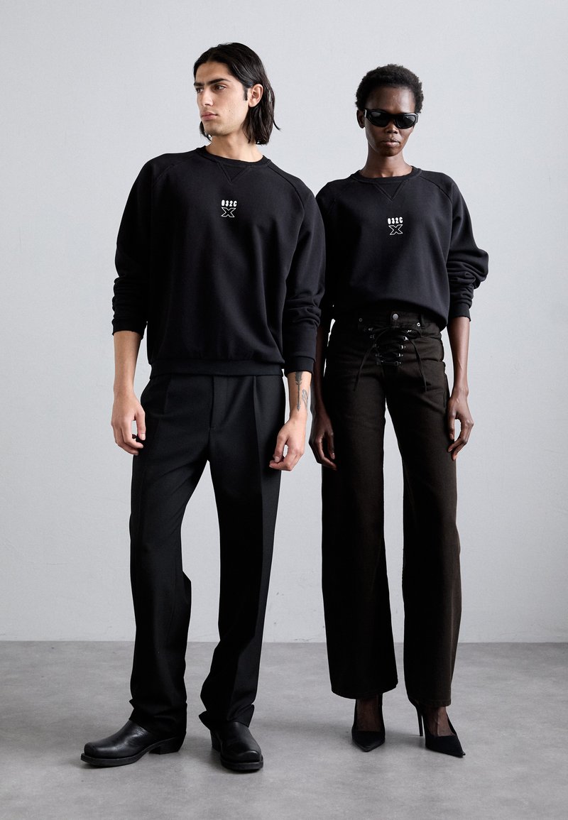 032c CREWNECK UNISEX - Sweatshirt - washed black