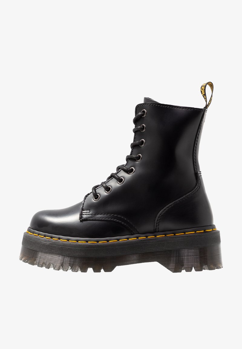 Dr Martens Jadon Zip Plateaustiefelette Black Schwarz Zalando De