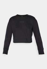 FRENCH TERRY LOGO SWEATSHIRT - Haut de pyjama - black