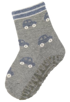 Sterntaler NON SLIP SOCKS CARS - Socken - silber melange