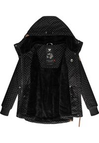 Ragwear YM-DANKA DOTS - Ziemas mētelis - black