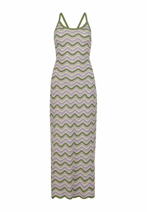 Falconeri, CHEVRON LAMÉ - Strikkjoler - green