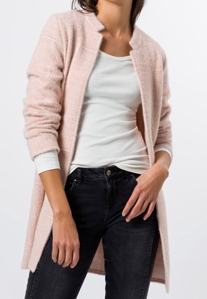Halflange jas - pink