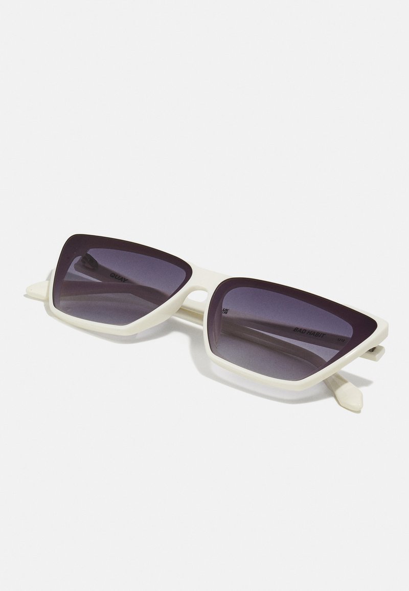 QUAY AUSTRALIA BAD HABIT UNISEX - Sunglasses - bone/smoke  display picture 3