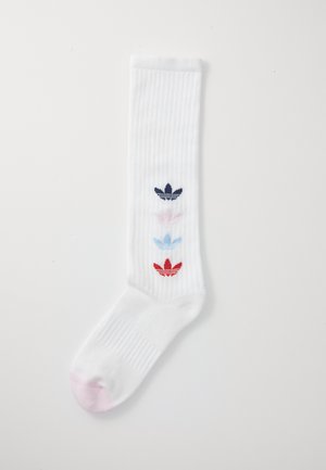 KNEE HIGH - Sports socks - white