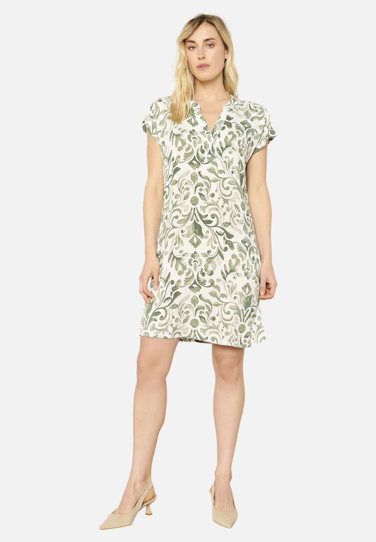 Lolaliza Shop Lolaliza Robe Fleurie LolaLiza GRAPHIC FLUID Robe De