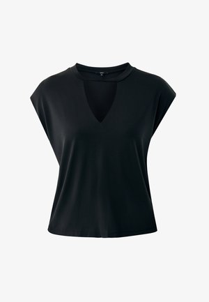 Mexx, TWISTED NECKLINE - Camicetta - black