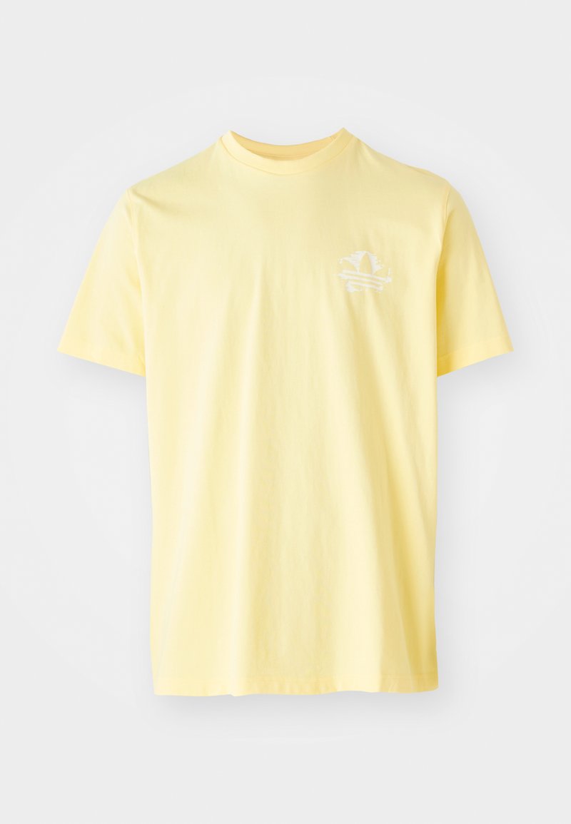 adidas Originals T-shirt print lichtgeel adidas Originals T-shirt print lichtgeel