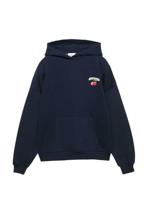 Mikina s kapucňou - dark blue