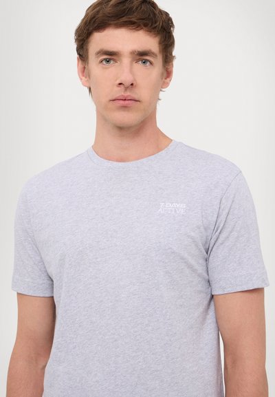 7 DAYS Active ORGANIC FITTED TEE UNISEX - T-shirt basic - heather grey
