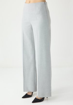 WIDE RELAXED FIT  - Stoffhose - grey