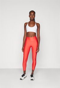 Under Armour TECH - Leggingek - red solstice/white