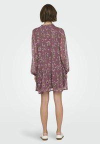 ONLY ONLEMILIE KURZES - Abito a camicia - rose brown