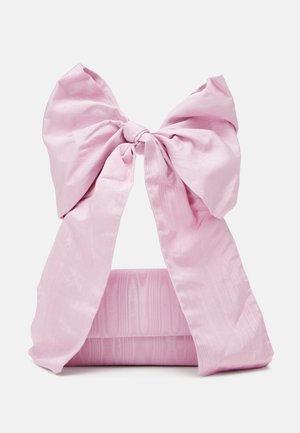 RAMONA BOW SHOULDER BAG - Clutches - powder pink