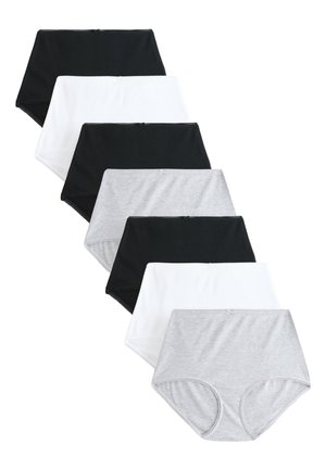 REGULAR FIT - 7 PACK - Trumpikės - black