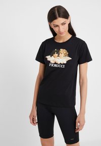 Fiorucci VINTAGE ANGELS TEE  - T-shirt estampada - black