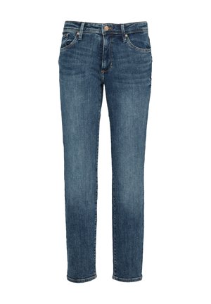s.Oliver MID RISE - Slim fit -farkut - blau