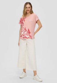 s.Oliver T-Shirt print - pfirsich