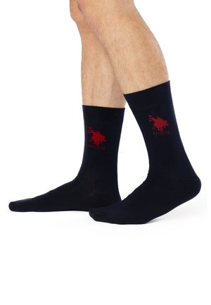 U.S. Polo Assn. 6 PACK LOGO SOLID - Socken - navy blue