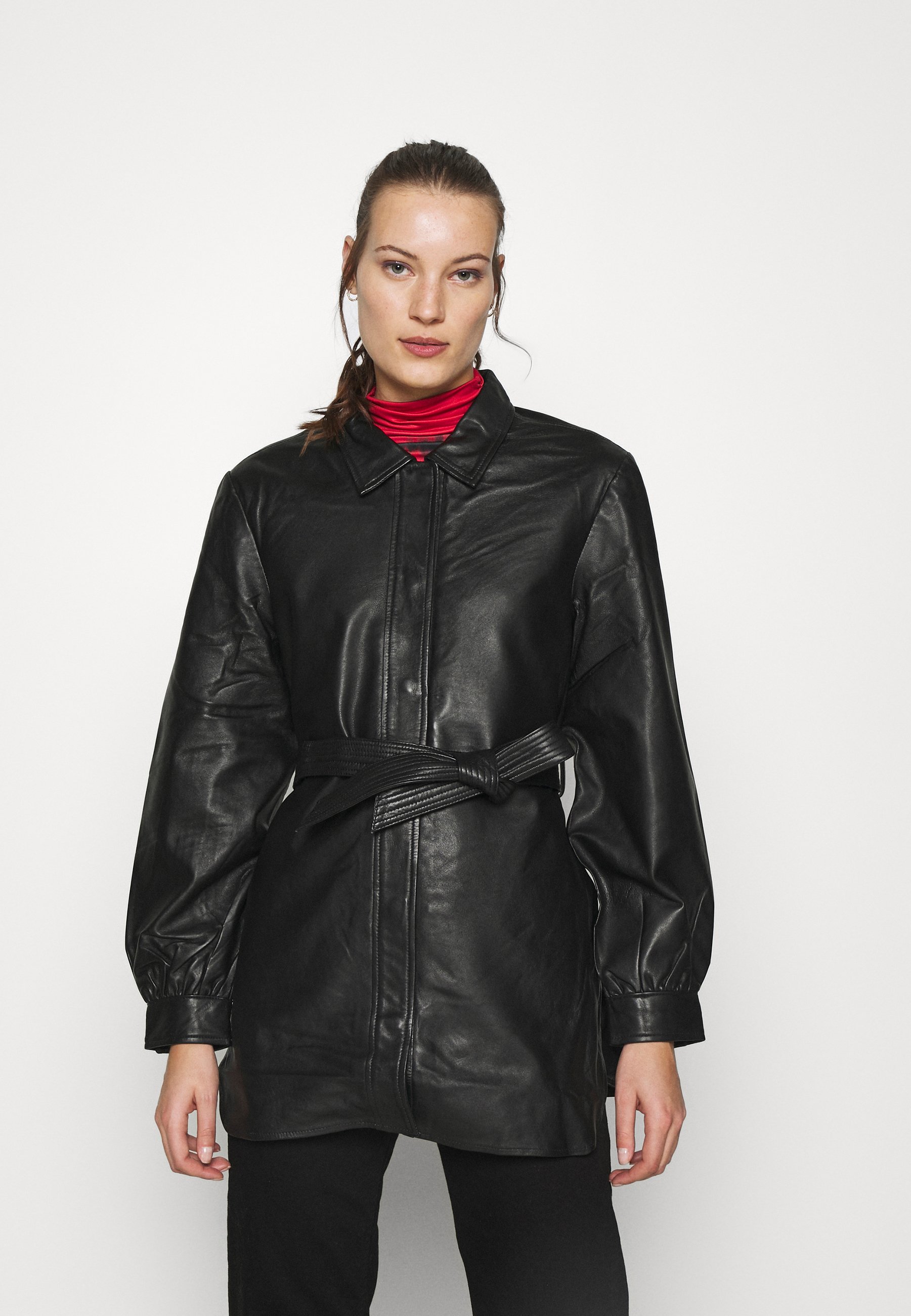 selected femme biker jacket