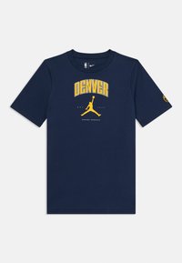 Nike Performance - NBA DENVER NUGGETS JORDAN CITIES TEE - Apdrukāts T-krekls - college navy Miniatūras attēls 1