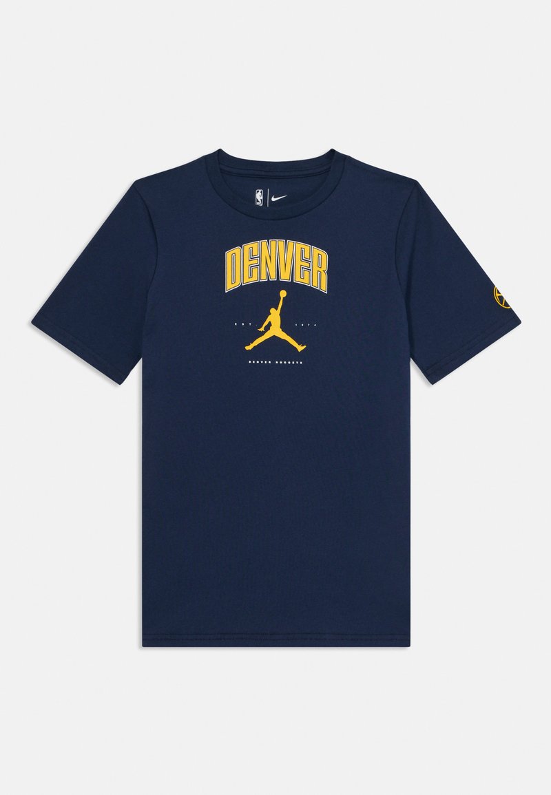 Nike Performance - NBA DENVER NUGGETS JORDAN CITIES TEE - Apdrukāts T-krekls - college navy, Palielināt