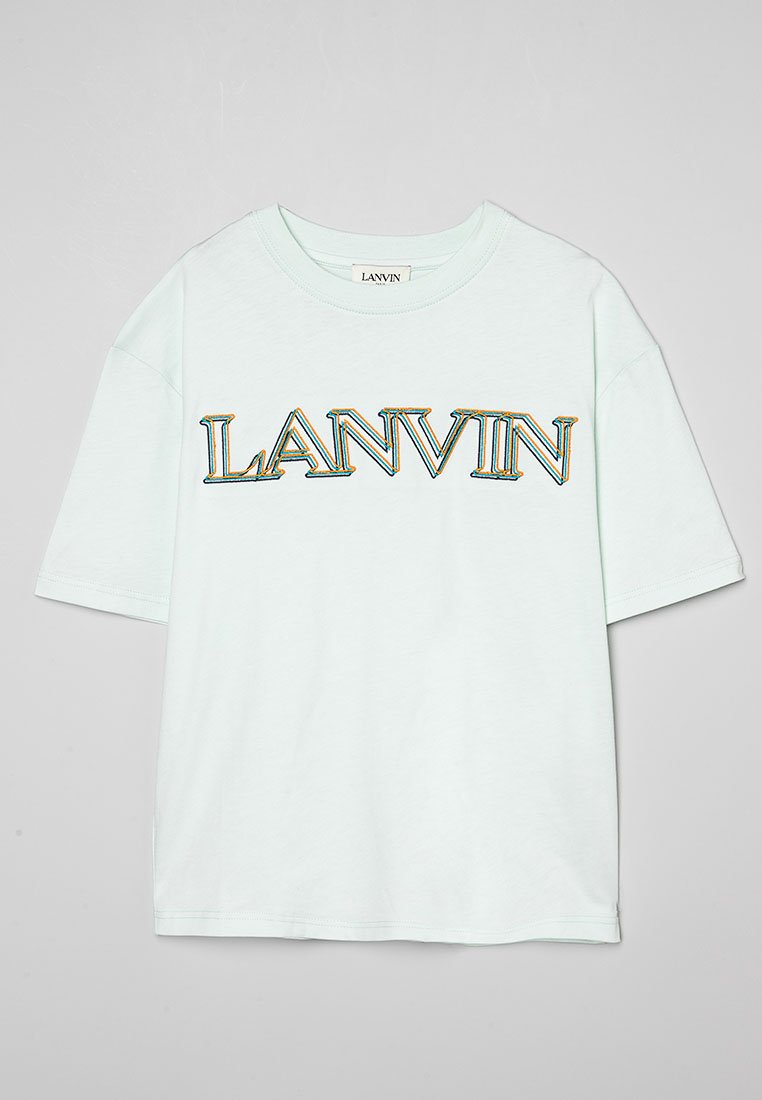 LANVIN T-shirt print lichtgroen