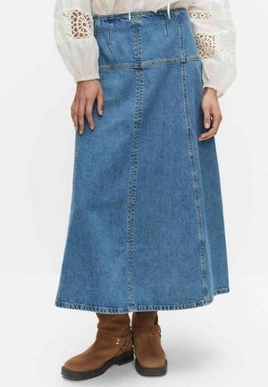 MINNESOTA DENIM - A-lijn rok - mid blue wash