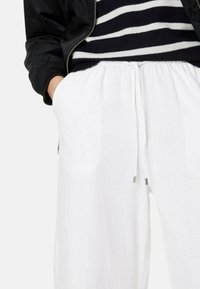 Marks & Spencer WIDE LEG - Broek - soft white