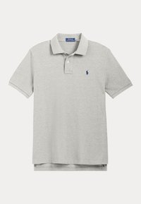 SLIM FIT MESH POLO SHIRT - Poloskjorter - andover heather