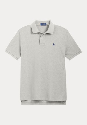 SLIM FIT MESH POLO SHIRT - Bluză polo - andover heather