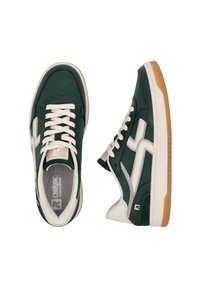 Rieker Sport Baskets basses - waldgrün weiß