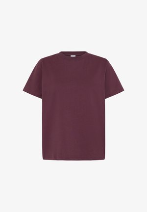 ICHI, IHPALMER LOOSE SHORT SLEEVE - T-shirts basic - vineyard wine