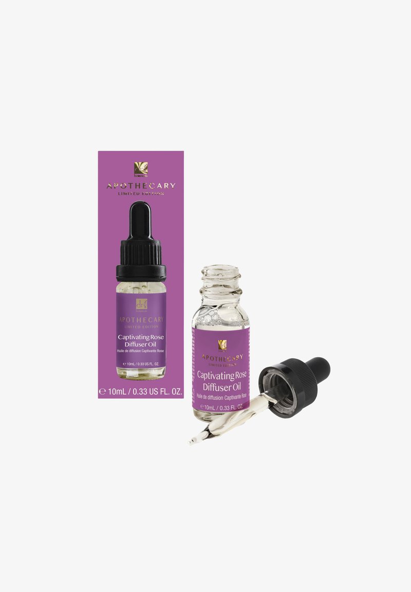 Dr Botanicals - CAPTIVATING ROSE LUXURIOUS AROMA DIFFUSER OIL 10ML - Essential oils - purple, Enlarge