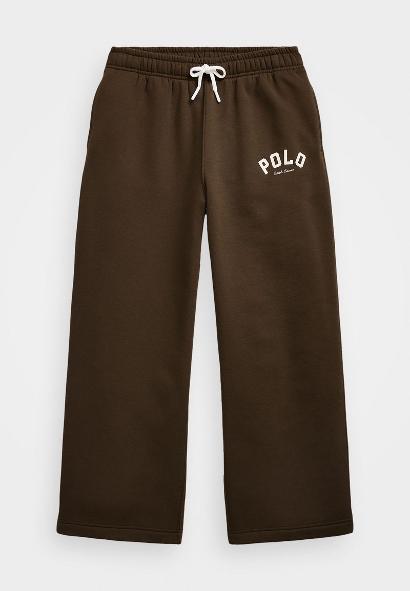 Polo Ralph Lauren LOGO FLEECE WIDE LEG SWEATPANT - Treniņtērpa apakšdaļas - court brown