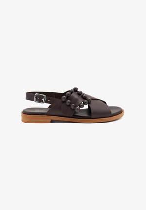 Frau Shoes Sandalias - dark brown