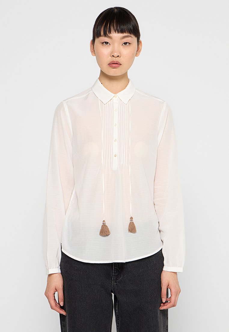 Scotch & Soda Overhemdblouse crème
