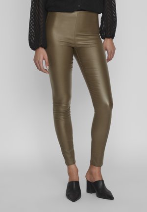 VILA VICOMMIT NEW - Leggings - crocodile