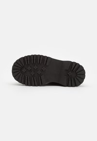 Zign LEATHER - Stivaletti con plateau - black