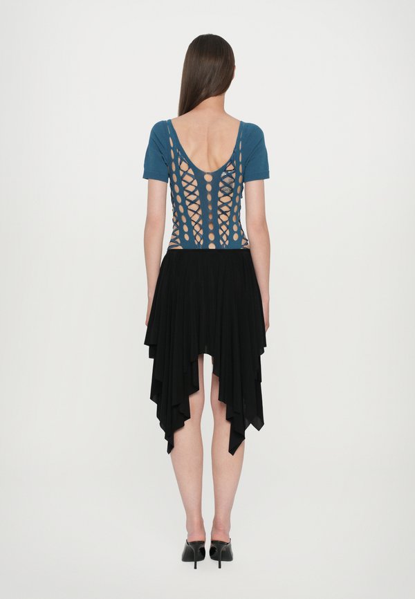 SHIBARI  SHORT SLEEVE LEOTARD - Top4