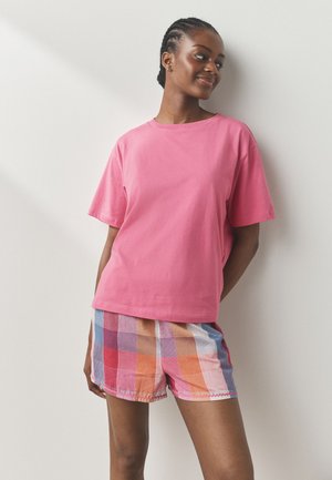 Next, REGULAR FIT - SHORT PYJAMAS SET . - Conjunto de pijama - pink check
